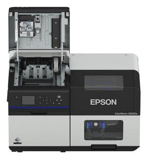 Epson ColorWorks C8000e (BK) label printer Inkjet Colour 600 x 1200 DPI 300 mm/sec Wired & Wireless Ethernet LAN