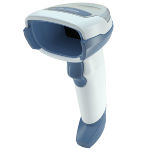 Zebra DS4608-HC Handheld bar code reader 1D/2D LED Blue, White