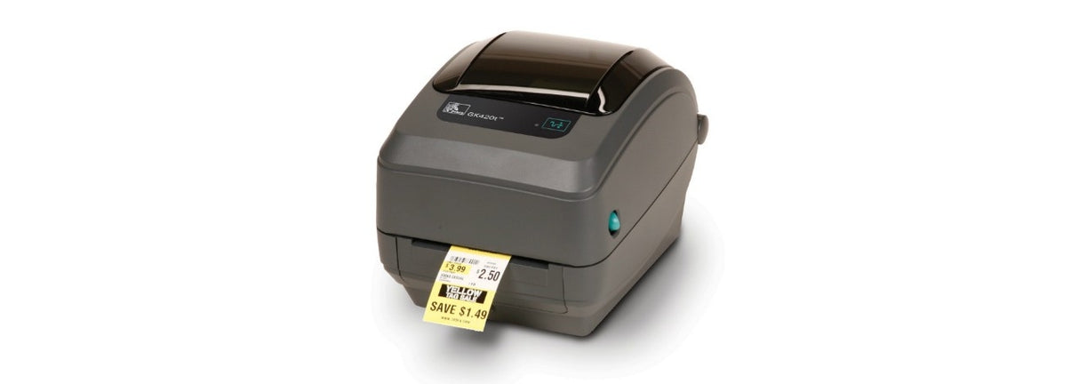 Zebra GX420T Thermal Label Printer - 203dpi - LAN USB Serial GX42-102420-000