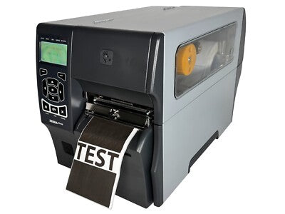 Refurbished Zebra ZT410 203DPI D/T & T/T Industrial Label Printer - LAN/USB & Cutter