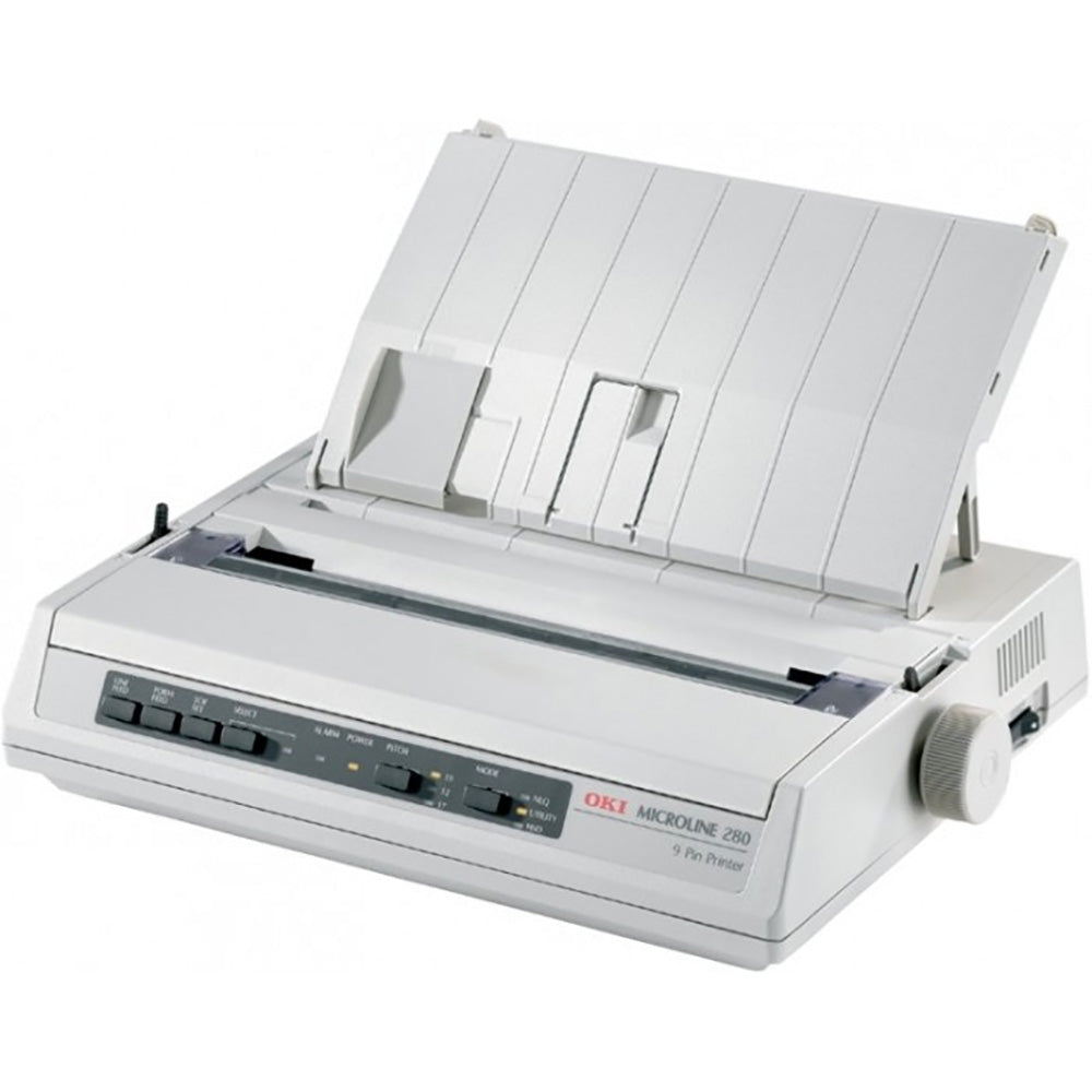 Oki Microline ML280 Eco 9-Pin Narrow Carriage Dot Matrix Printer - USB / Parallel