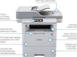 Brother MFC-L6900DW A4 Multifunction Laser Printer - Network Wi-Fi Duplex