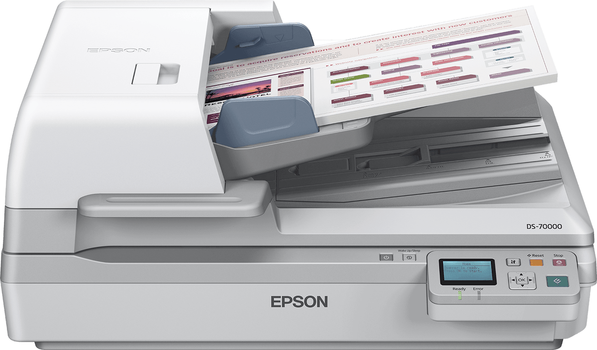Epson Workforce DS-70000N A3 / A4 Flatbed & ADF Scanner - LAN only - CDS Printer Solutions Ltd.