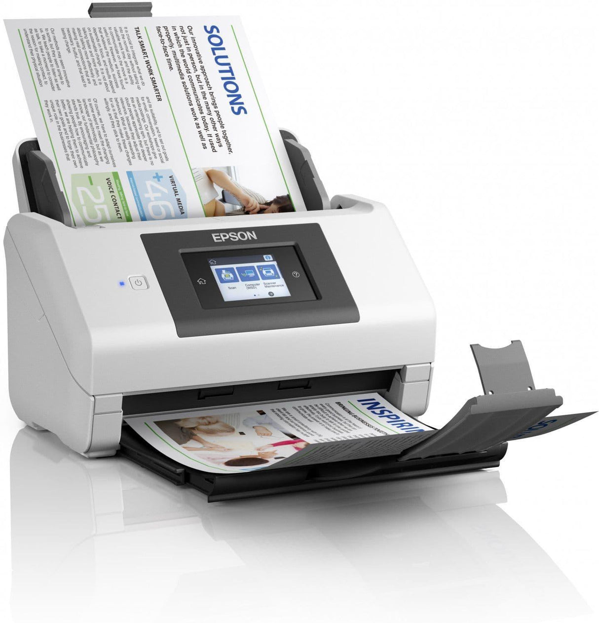 Epson Workforce DS-780N A4 Duplex USB / Network Colour Sheetfed Scanner - CDS Printer Solutions Ltd.