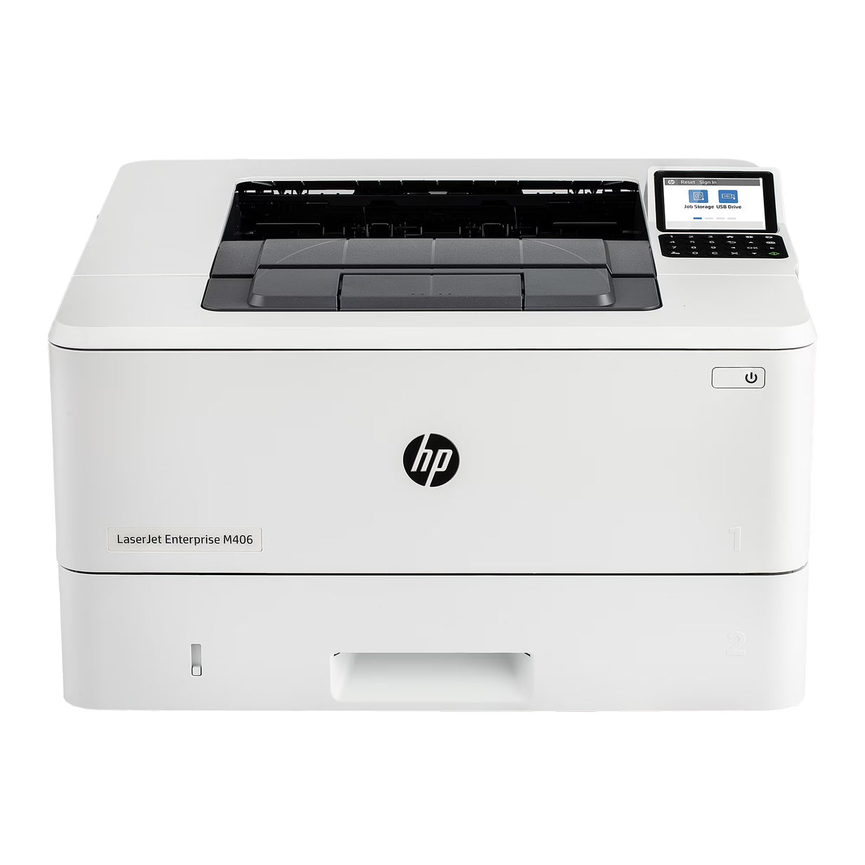 Refurbished HP LaserJet Enterprise M406DN A4 Duplex / Wired LAN / USB Mono Laser Printer