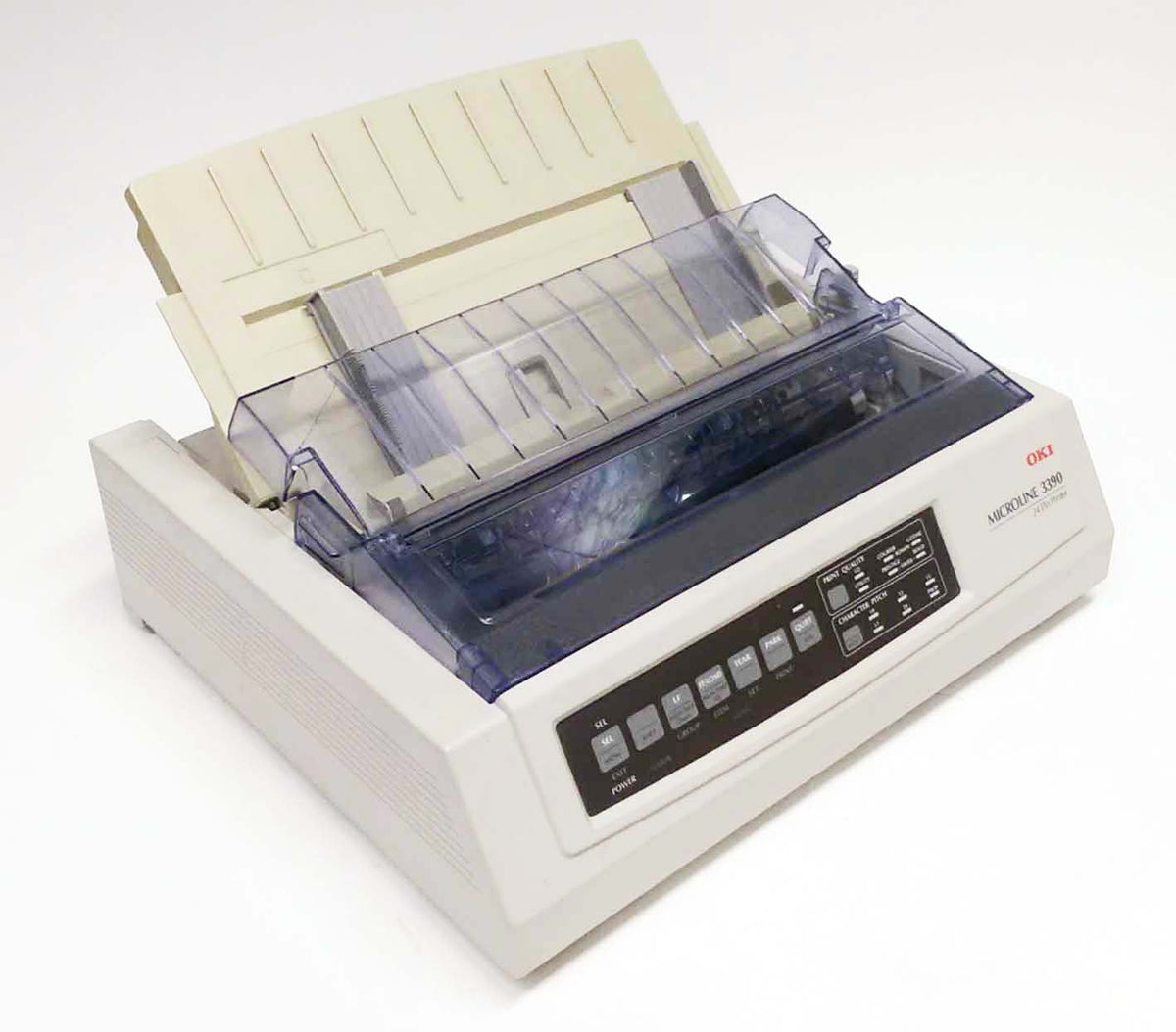 Oki Microline ML3390 24-Pin Narrow Carriage Dot Matrix Printer - Parallel