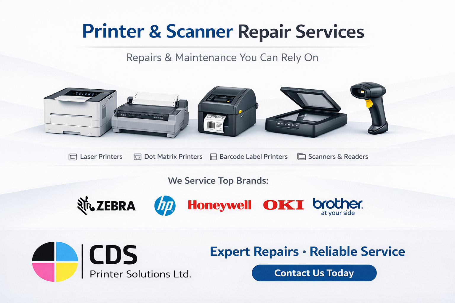 Business Printer and Scanner Repairs