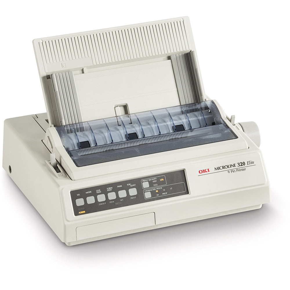 Refurbished Oki Microline ML320 Elite 9-Pin Narrow Carriage Dot Matrix Printer - Parallel