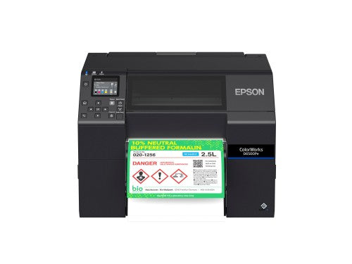 Epson ColorWorks D6500Pe label printer Thermal transfer Colour 1200 x 1200 DPI 85 mm/sec Wired Ethernet LAN