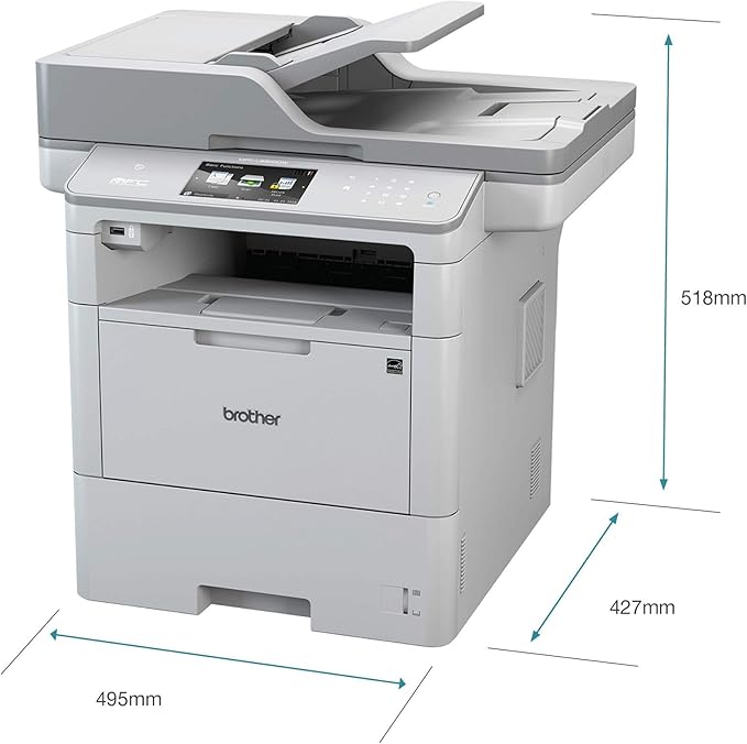 Brother MFC-L6900DW A4 Multifunction Laser Printer - Network Wi-Fi Duplex