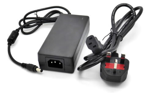 Zebra Thermal Label Power Supply with UK Plug