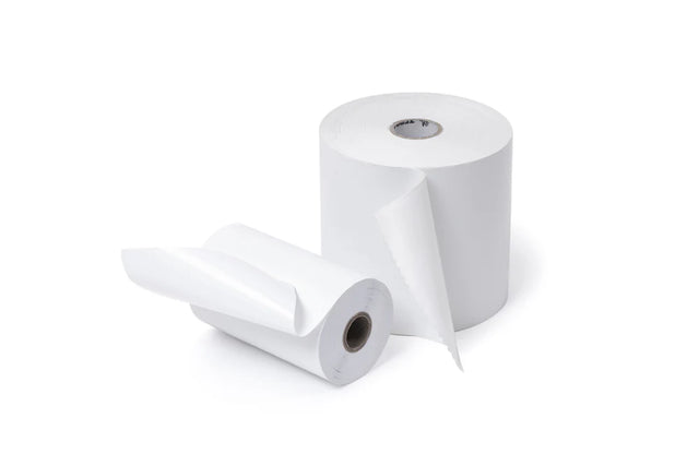 linerless labels 101mm x 100m continuous roll white