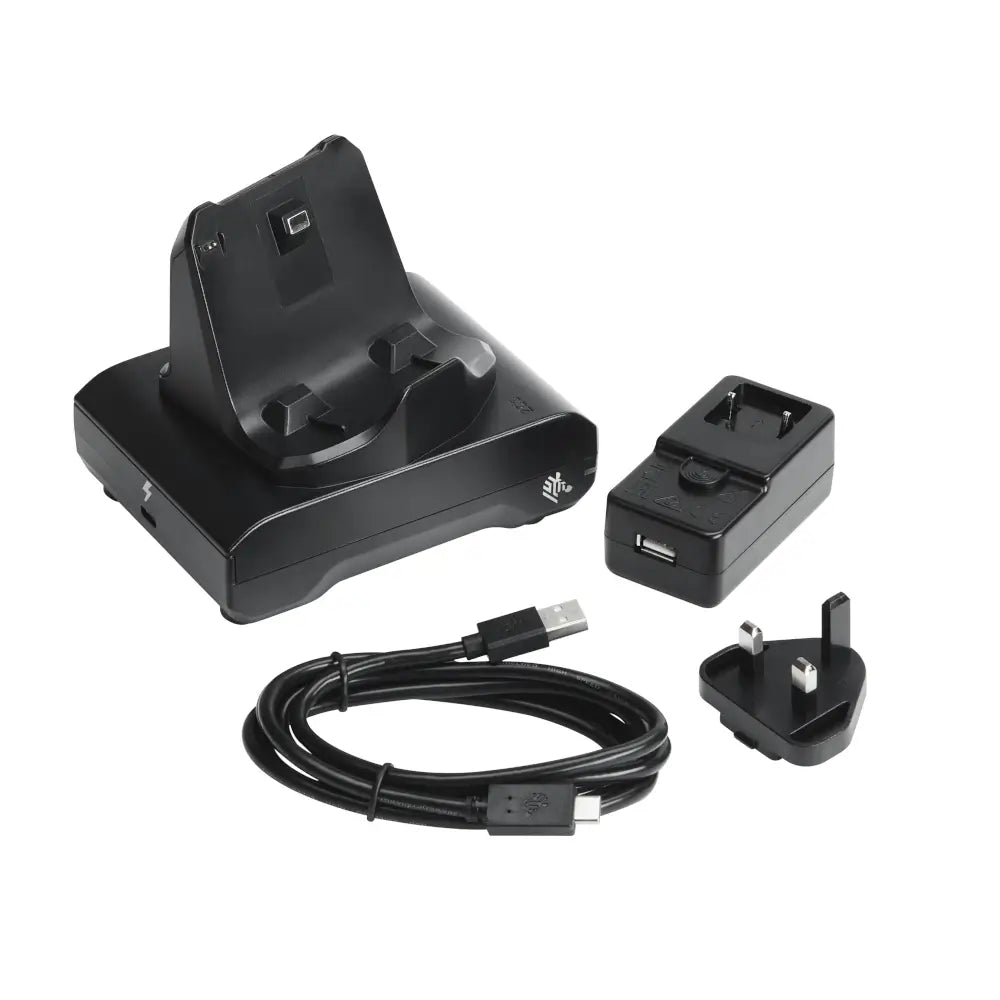 Zebra ZQ3 1-Slot Docking Cradle, Power Supply & Cable