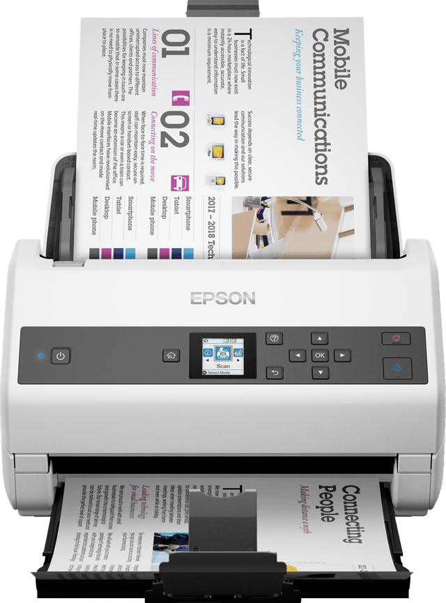Epson WorkForce DS-870 A4 High Speed Colour Duplex Pass Through Scanner USB - CDS Printer Solutions Ltd.