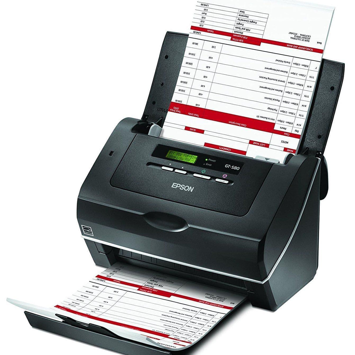 Epson Workforce Pro GT-S50 A4 Colour Duplex Desktop Sheet Fed Scanner ...