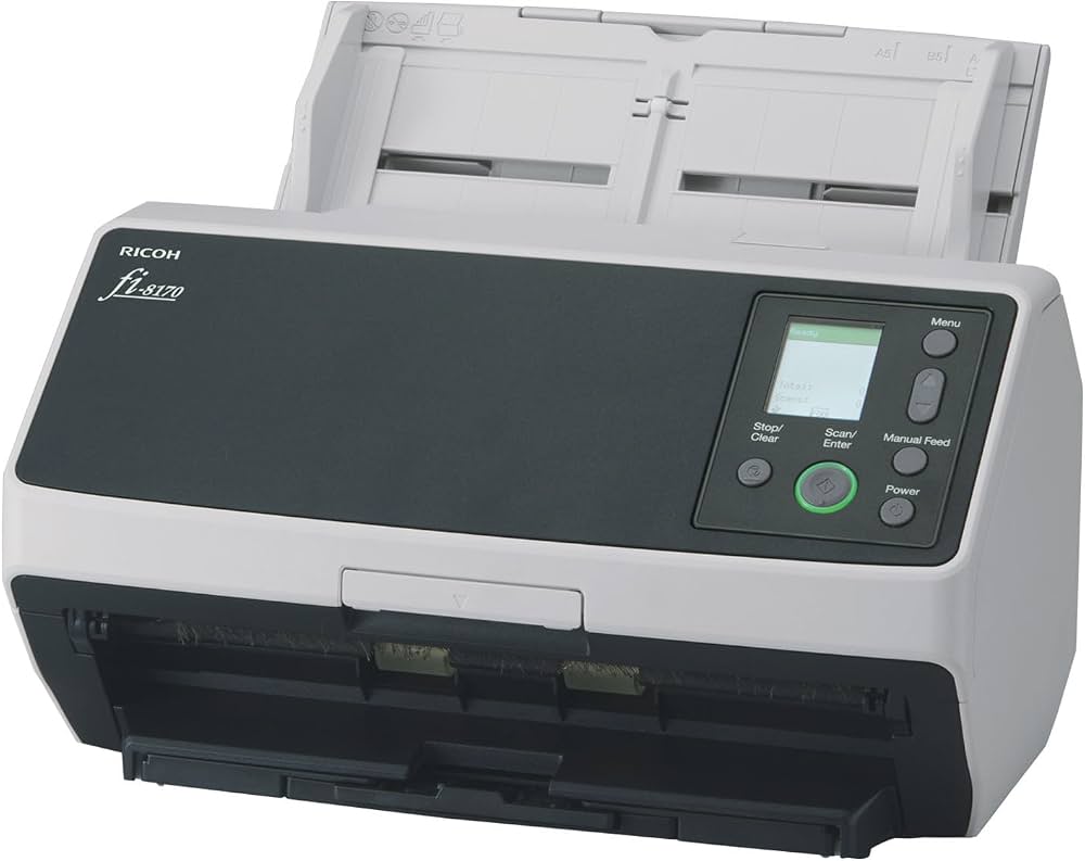 Fujitsu (Ricoh) Fi-8170 High Speed A4 Colour Sheet Fed Duplex Scanner - USB / Network