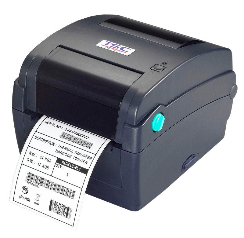 TSC TTP-343C 300dpi 4" Direct Thermal & Thermal Transfer Label Printer - USB / LAN / Parallel / Serial