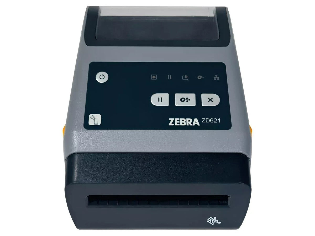 Zebra ZD621 Direct Thermal Label Printer - 300dpi - 4" Wired LAN / Bluetooth / USB / Serial & Dispenser
