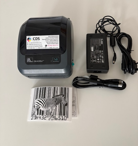 Zebra GK420d thermal label printer GK42-202520-000 203dpi desktop direct thermal barcode printer USB