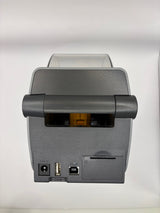 Zebra ZD410 label printer USB and USB host ports connectivity detail