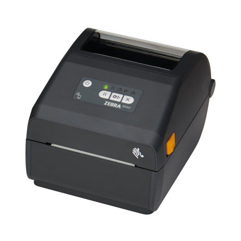 Zebra ZD421 compact desktop label printer for office and warehouse use