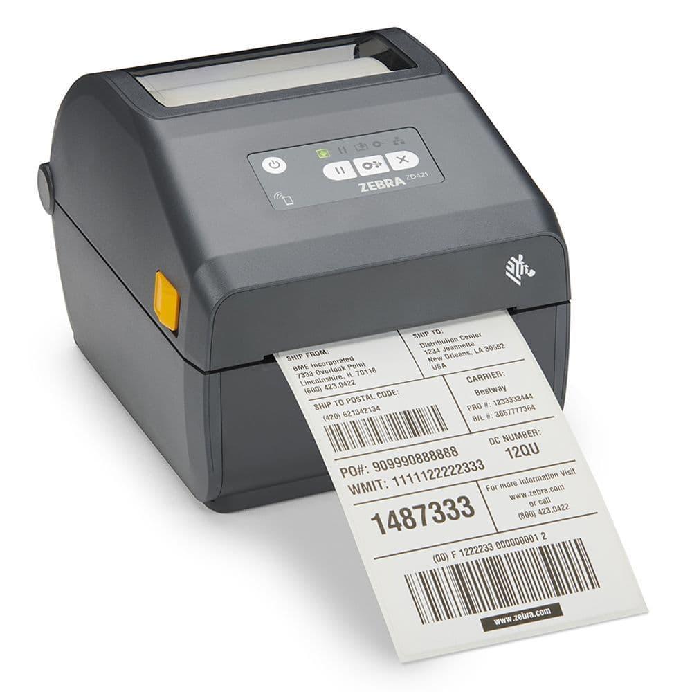 Zebra ZD421 Direct Thermal Label Printer 300dpi Bluetooth/USB CDS